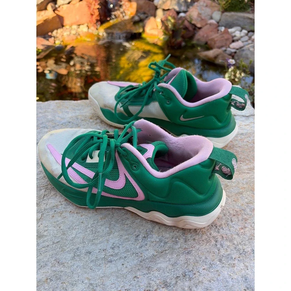 Nike Giannis Immortality 3 Green Pink Basketball Shoes DZ7533-300‎ Mens 8.5